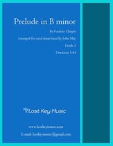 Prelude in B minor P.O.D. cover